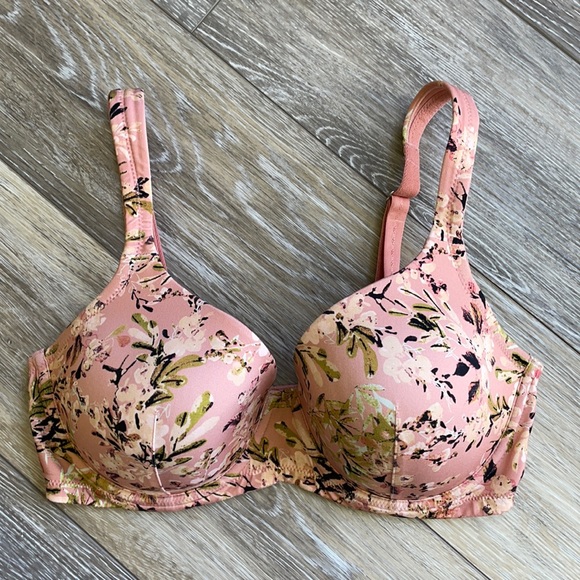 Soma Other - Soma Classic Allura Bra 34DD Pink Floral